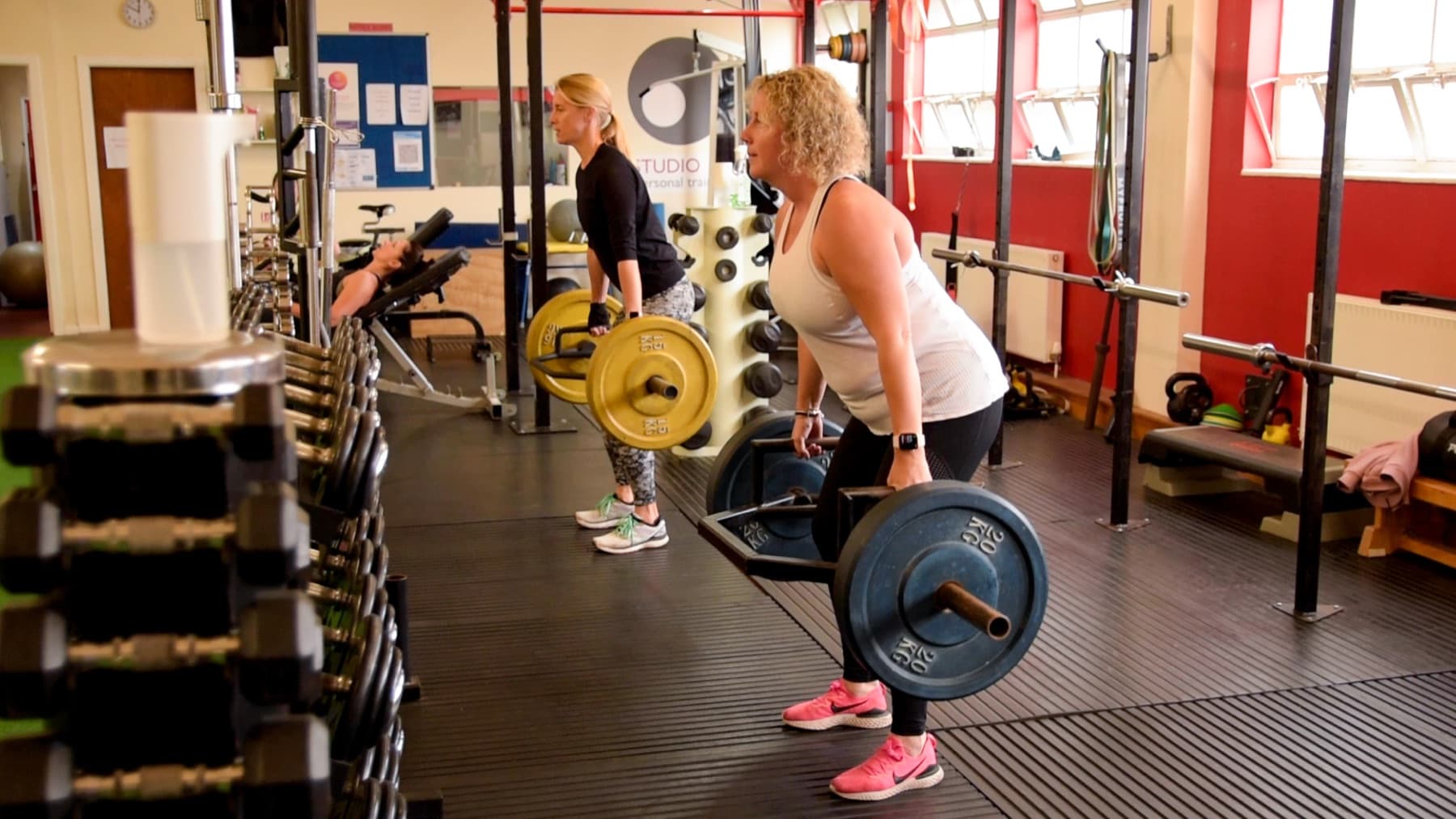 Semi-private training session at Studio 121